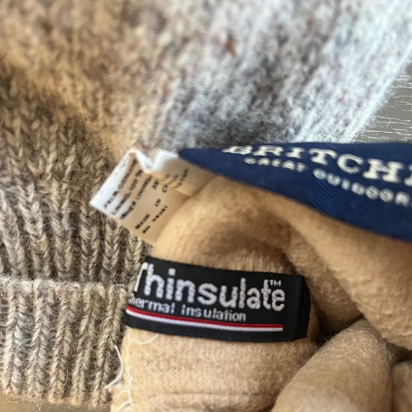 Men's Vintage Wool Thinsulate Gloves Size S/M - Picture 4 of 4